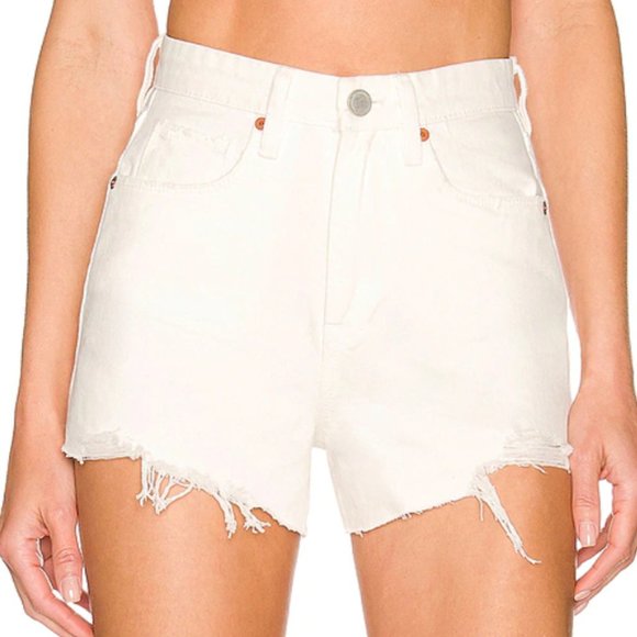 Blank NYC Pants - NWT Blank NYC Head in the Clouds White Jean Shorts